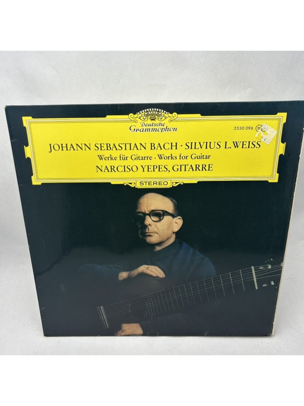 Narcisso Yepes, Guitar : Johann Sebastain Bach - Silvius L. Weiss: Works for Gui